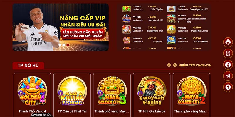 Một số ưu điểm cần biết khi đăng ký và giải trí tại 98win
